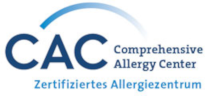 Logo "Zertifiziertes Allergiezentrum"